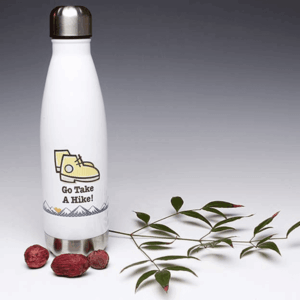 Go Take a Hike! Deluxe Water Bottle