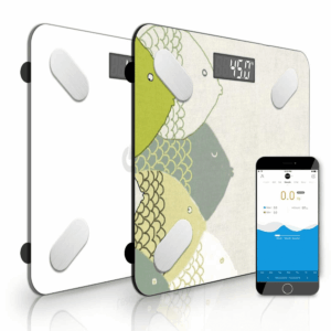 Wireless tooth Digital Body Fat Scale Bathroom Health Analyzer Weight Fish/