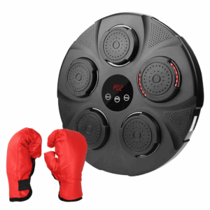 Music Boxing Machine Electronic Wall Target Punching Pad LED