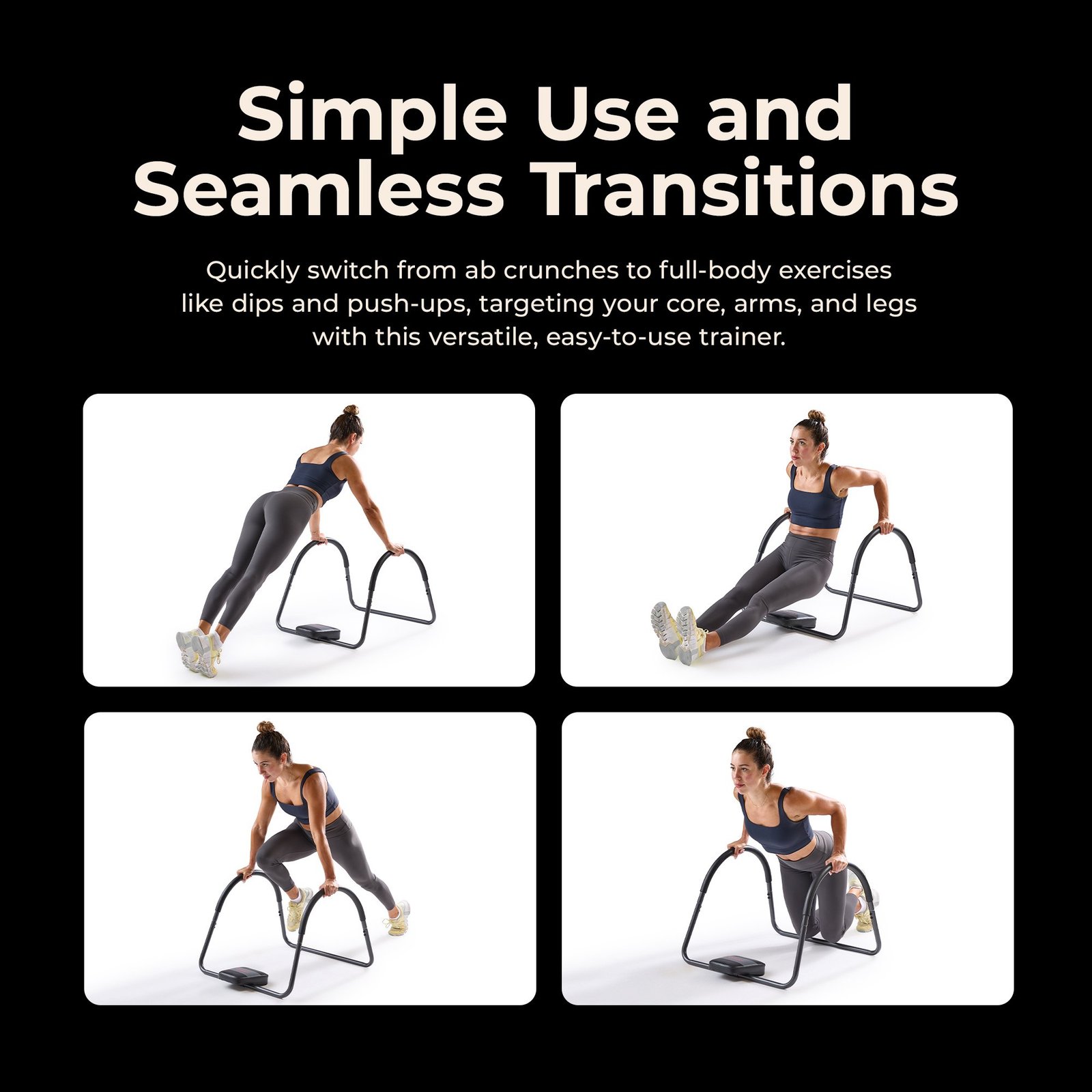 Sunny Health & Fitness Portable Ab Crunch and Upper Body Assisted Trainer - SF-A023047