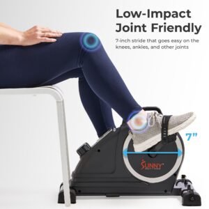 Sunny Health & Fitness Magnetic Smart Mini Exercise Pedal Cycle - SF-B020026SMART