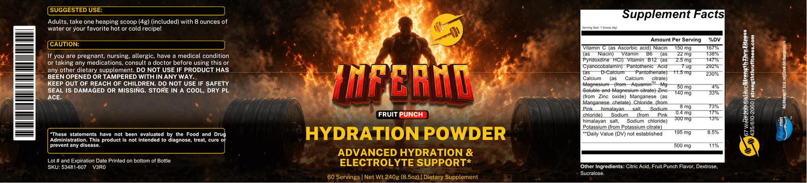Hydration Powder (Fruit Punch) - Image 2