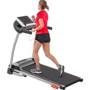 Easy Folding Treadmill For Home Use, 2.5HP Electric Running, Jogging & Walking Machine With Device Holder & Pulse Sensor, 3-Level Incline Adjusta
