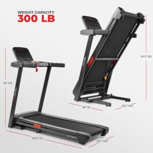 Sunny Health & Fitness Active 400 Smart Auto Incline Treadmill - SF-T724012