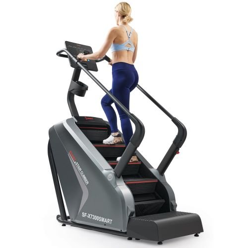 Sunny Health & Fitness Premium Stepper Stair Climber w FREE SunnyFit App via Bluetooth - SF-X7300SMART