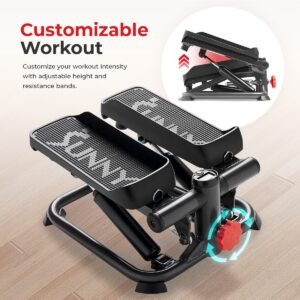 Sunny Health & Fitness Total Body Smart Exercise Stepper Machine - SF-S0978SMART