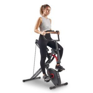 Sunny Health & Fitness Upright Row-N-Ride™ Exercise Bike - SF-A022077