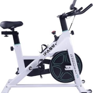Stationary Bikes for Home Indoor Exercise Bike with LCD Monitor and Comfortable Seat Cushion for Home Gym Cardio Fitness Training