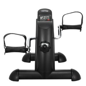Under Desk Bike Pedal Exerciser Portable Mini Exercise Bike for Arm Leg Exercise