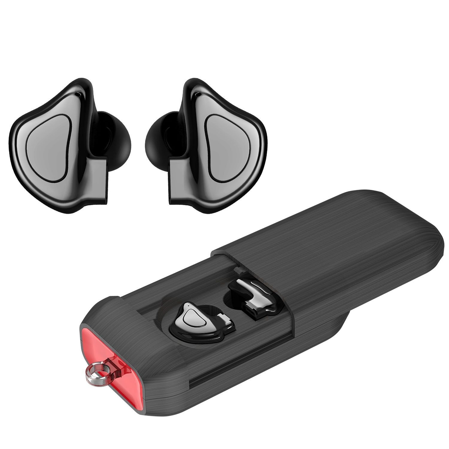 True Wireless Earbuds Wireless V5.0 TWS Headset Waterproof Stereo Earphone Charge Dock - Image 2