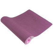 Natura TPE Yoga Mat 1/4", Purple/ Pink