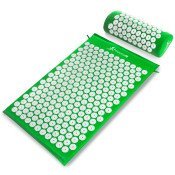 Acupressure Mat and Pillow Set, Green