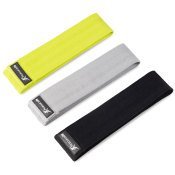 Fabric Loop Resistance Band Set, Green-Gray-Black
