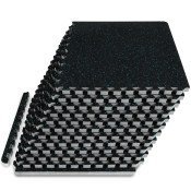 Rubber Top Exercise Puzzle Mat 3/4-in, Blue, 48 Sq Ft - 12 Tiles