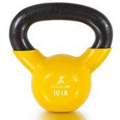 Vinyl Coated Iron Kettlebell, 10lb