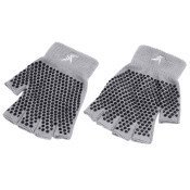 Grippy Yoga Gloves, Gray