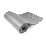 Extra Thick Yoga and Pilates Mat 1-in, Gray