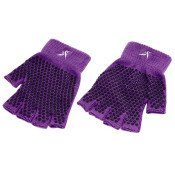 Grippy Yoga Gloves, Purple