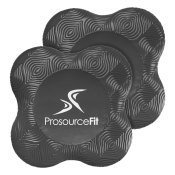 Yoga Knee Support Pads (Set of 2), Black