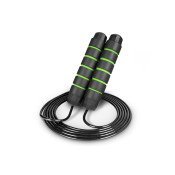 Speed Jump Rope with Foam Handles, Green
