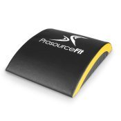 Abdominal Mat, Black-Yellow