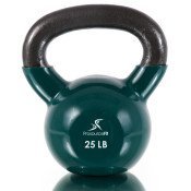 Vinyl Coated Iron Kettlebell, 25lb