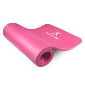 Extra Thick Yoga and Pilates Mat 1/2-in, Pink