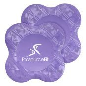 Yoga Knee Support Pads (Set of 2), Purple