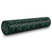 High Density Speckled Foam Roller 36x6-in, Black/Green