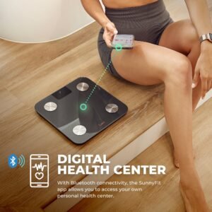 Sunny Health & Fitness Composition BMI Smart Scale SunnyFit® App Compatible - SF-WS022063