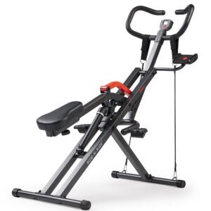 Sunny Health & Fitness Row-N-Ride® PRO Smart Squat Assist Trainer - SF-A020052SMART