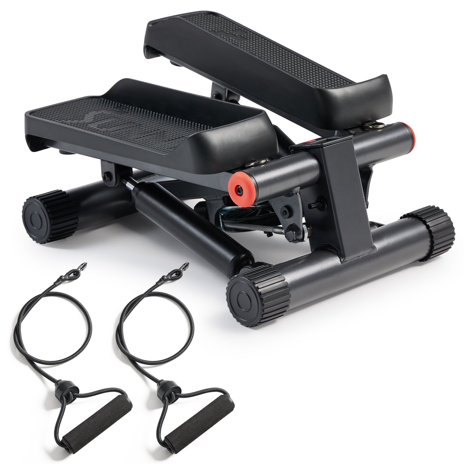 Sunny Health & Fitness SMART Mini Stepper With Exercise Bands