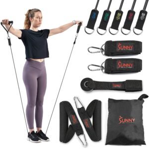 Sunny Health & Fitness Resistance Tube Set - NO. 089-COMBO