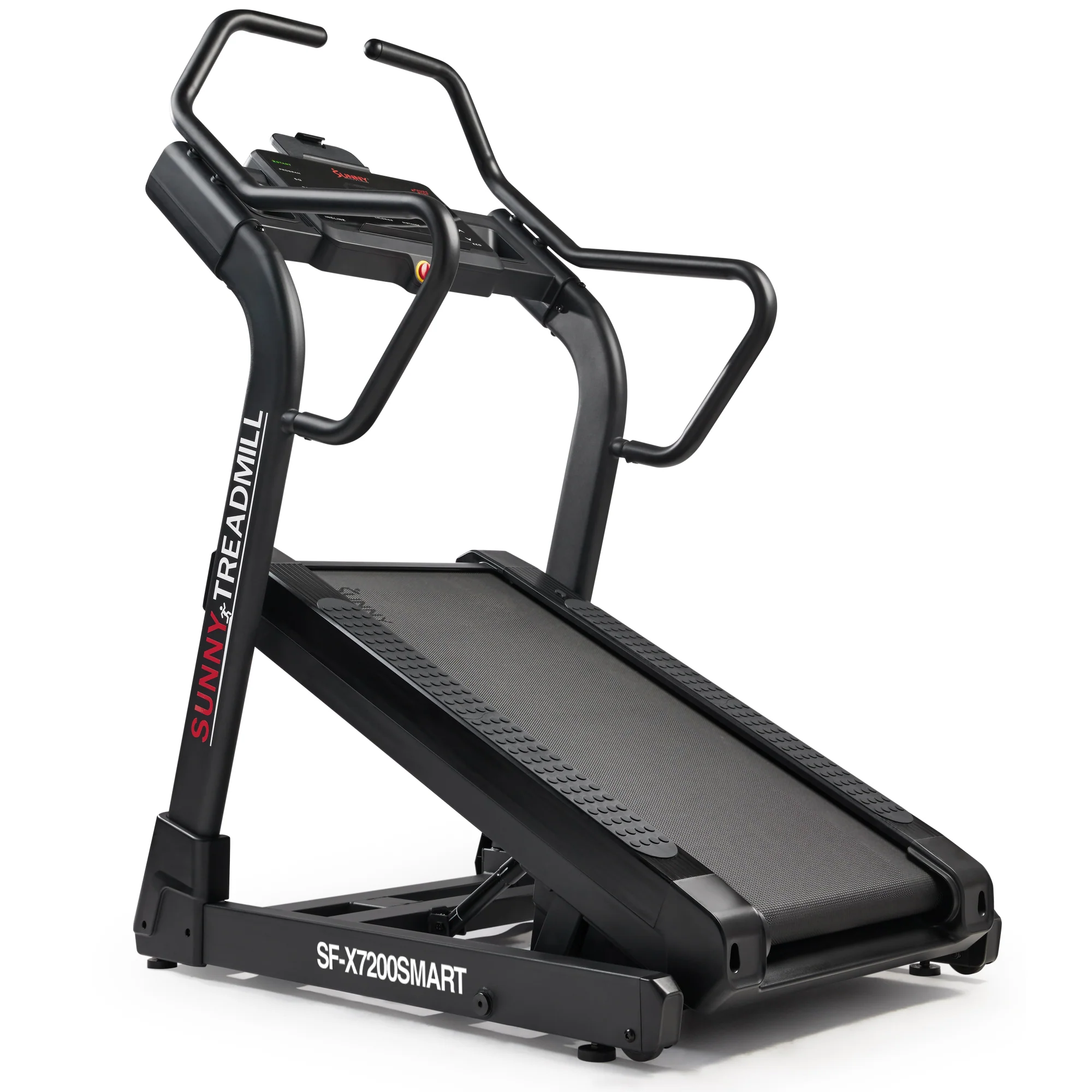 Sunny Health & Fitness Commercial Level Ultimate Incline Decline Treadmill - SF-X7200SMART