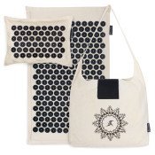 Ki Acupressure Mat and Pillow Set, Onyx Gold