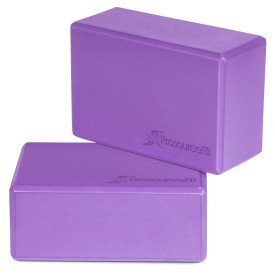 Foam Yoga Blocks, Purple