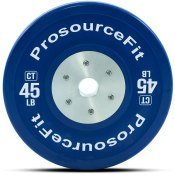 Color Training Bumper Plate 45 lb, Blue