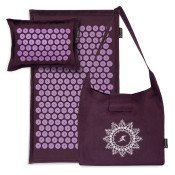 Ki Acupressure Mat and Pillow Set, Royal Lilac