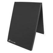 Bi-Fold Folding Exercise Mat 6ft x 2ft, Black