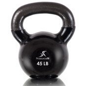 Vinyl Coated Iron Kettlebell, 45lb