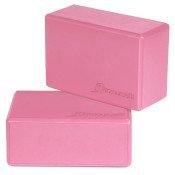 Foam Yoga Blocks, Pink