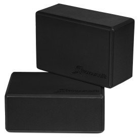 Foam Yoga Blocks, Black