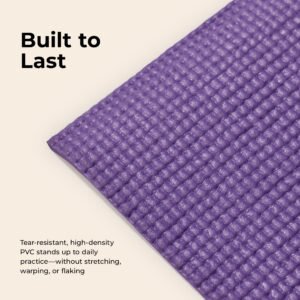 Sunny Health & Fitness Yoga Mat (Purple)