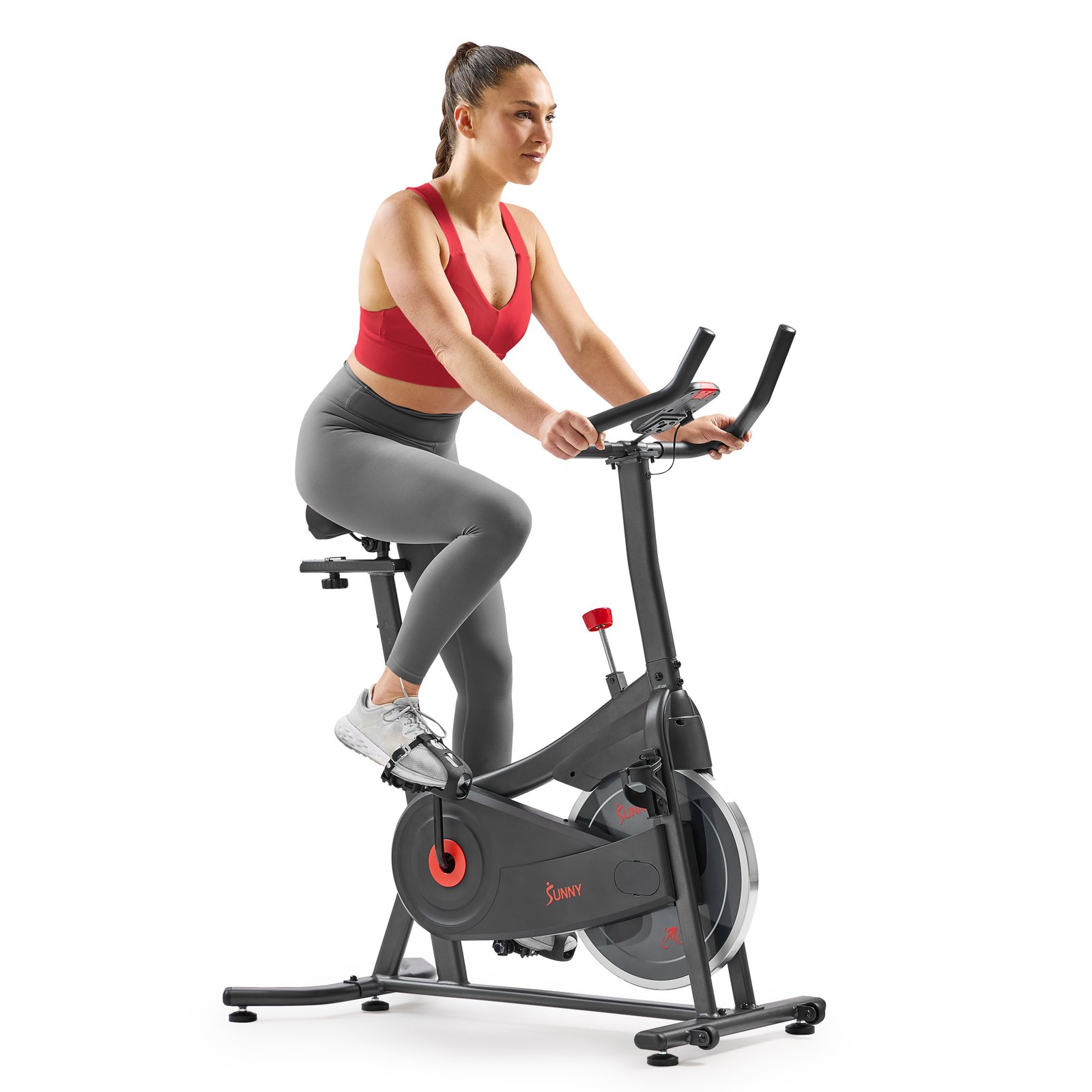 Sunny Health & Fitness ACTIVE 100 Smart Magnetic Cycling Exercise Bike - SF-B124066