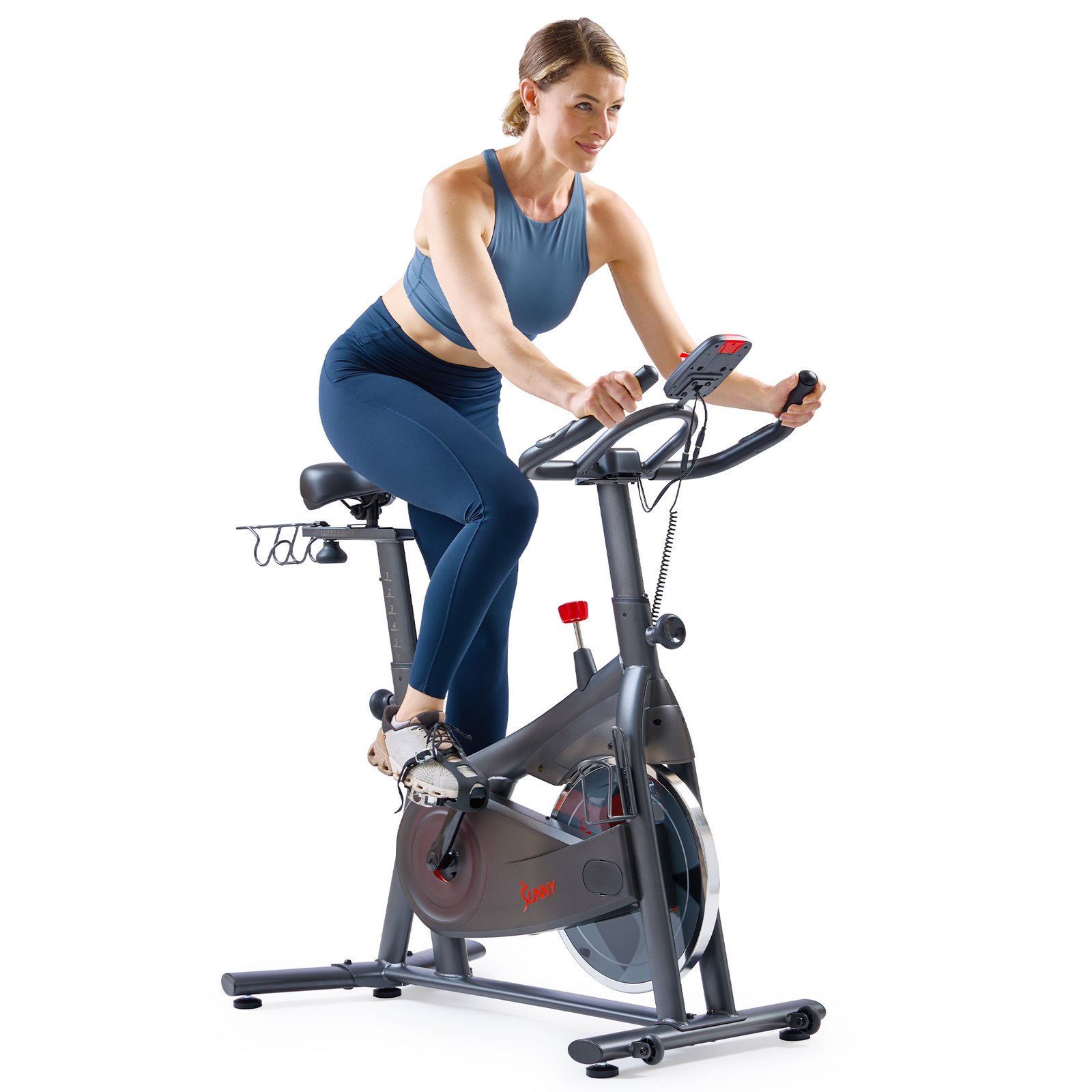 Sunny Health & Fitness ACTIVE 200 Smart Magnetic Cycling Exercise Bike - SF-B124067