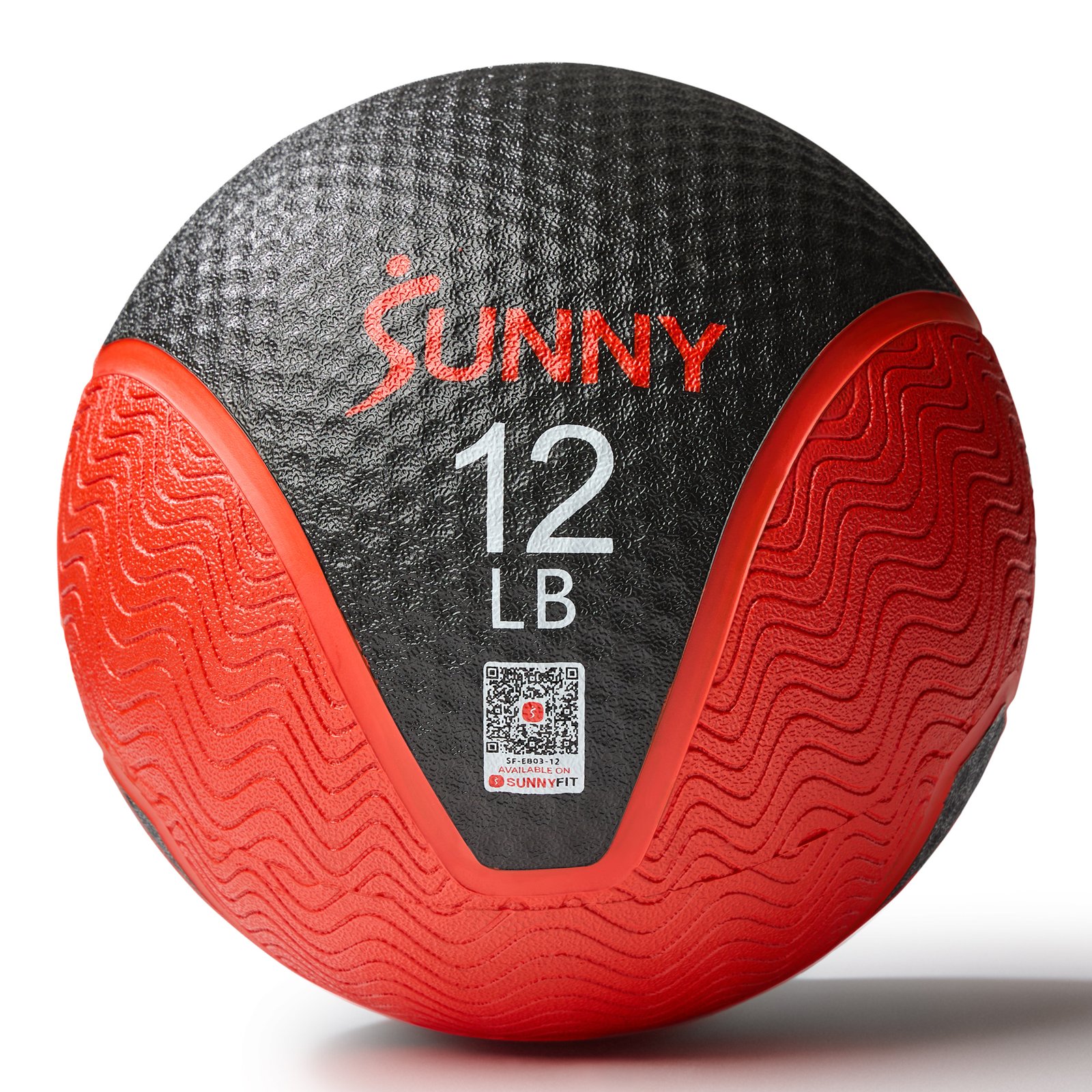 Sunny Health & Fitness Medicine Ball 12LBS - SF-EB03-12