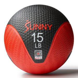 Sunny Health & Fitness Medicine Ball 15LBS - SF-EB03-15