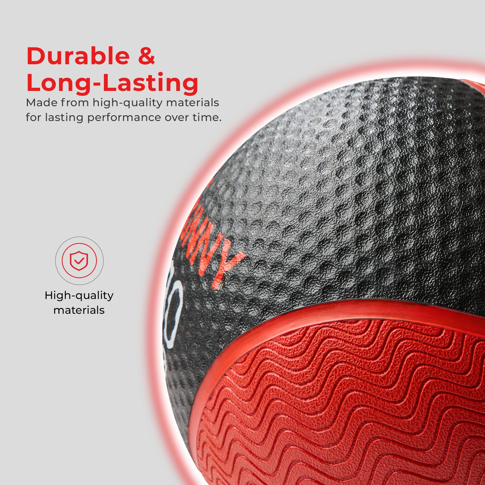 Sunny Health & Fitness Medicine Ball 15LBS - SF-EB03-15 - Image 5