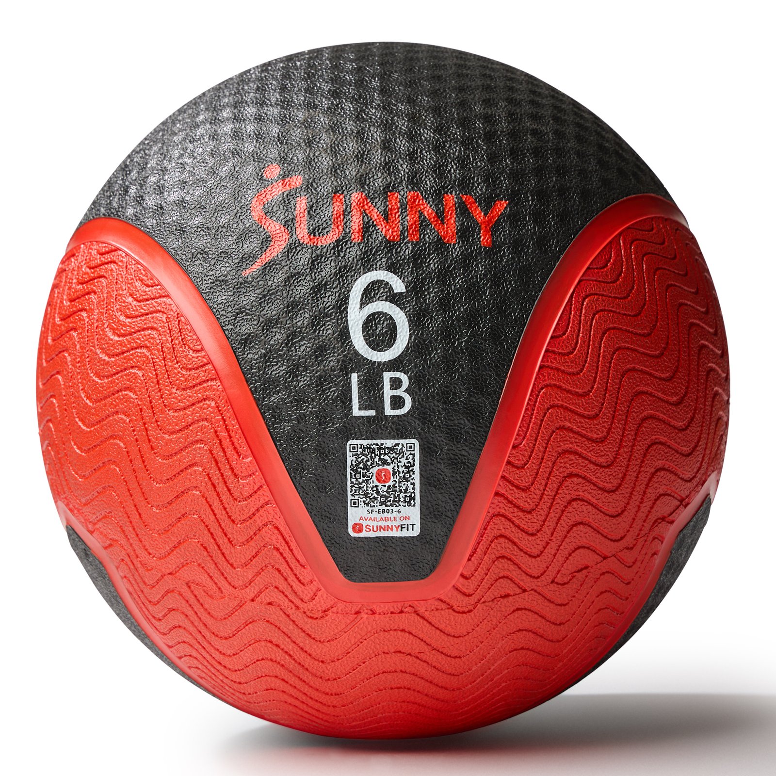 Sunny Health & Fitness Medicine Ball 6LBS - SF-EB03-6