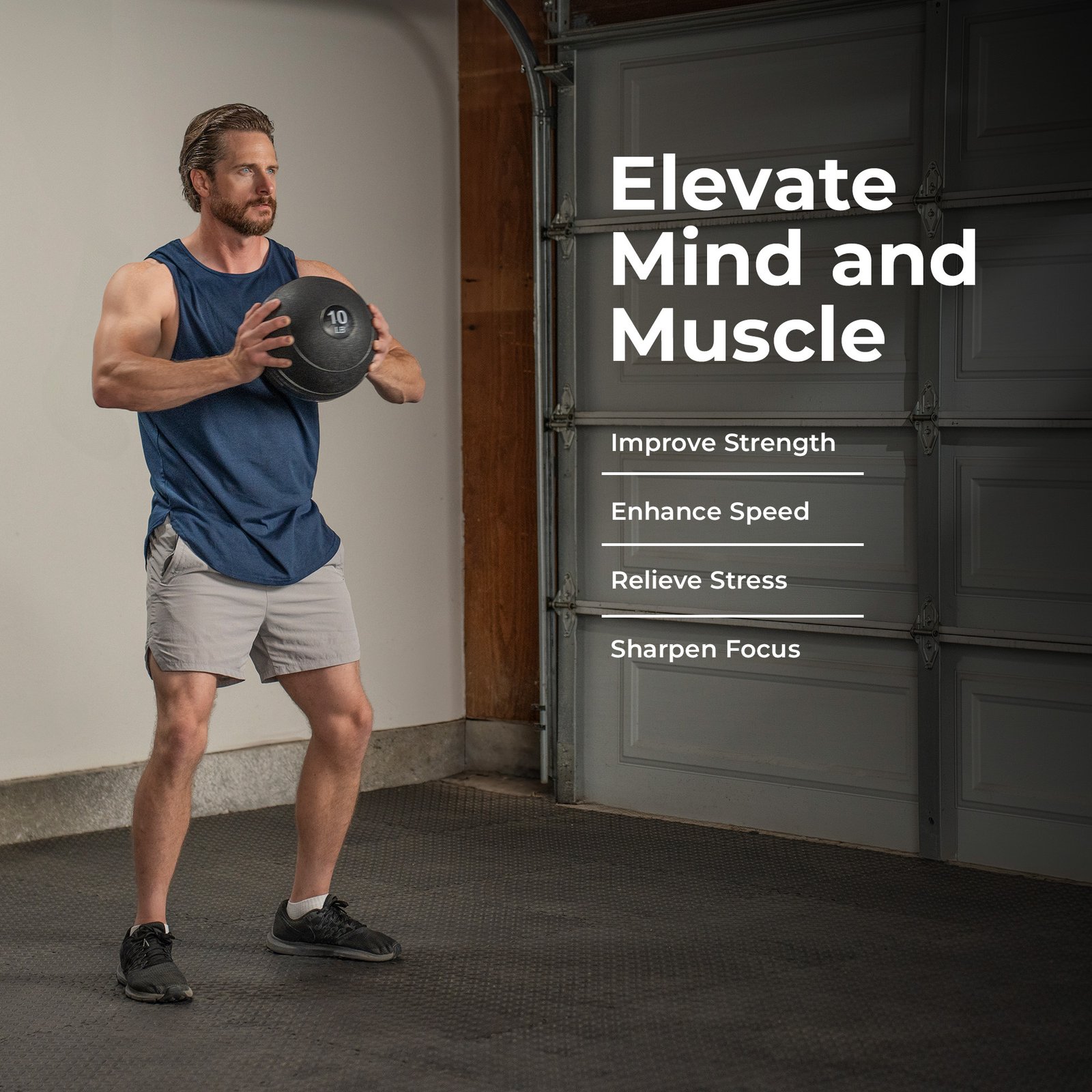 Sunny Health & Fitness Slam Ball 15LBS - SF-EB04-15 - Image 3